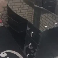 میز تلویزیون ام دی اف نو و شیشهی