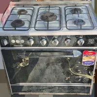 گاز طرح فر بهسوزان شیشه دار