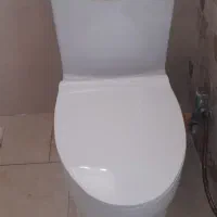 توالت فرنگی چینی کرد سالم