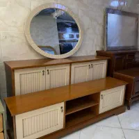 کشمیر کنسول آینه. آینه کنسولی کشمیر|بوفه، ویترین، کنسول|خرمآباد, |دیوار