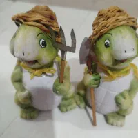 مجسمه ی تزیینی لاک پشت|مجسمه، تندیس، ماکت|قزوین, |دیوار