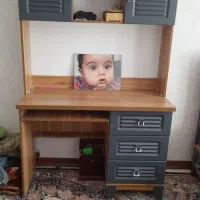 تخت باکسی ومیز تحریر در حد نو