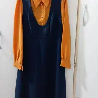 سارافون آستین دار سایز 40