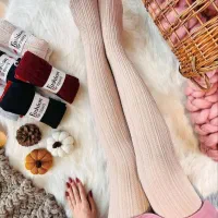 جوراب شلواری گندمی