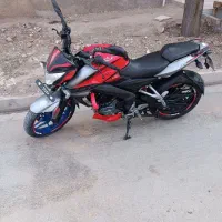 ns200|موتورسیکلت|زاویه, |دیوار