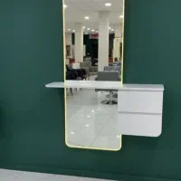 ست آینه بک لایت و کنسول دو کشو طرح تابان|آینه|مشهد, حجت|دیوار