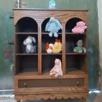 سرویس خواب نوزاد و نوجوان ترکیب چوب و روکشی|تخت و صندلی بچه|مشهد, توس (بلوار توس)|دیوار