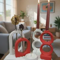 ست دکوری ۶ تیکه سنگ مصنوعی|صنایع دستی و سایر لوازم تزئینی|تهران, مشیریه|دیوار