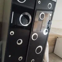 کمد دو در ریلی های گلس|جاکفشی، کمد، دراور|اسلام‌شهر, شهرک قائمیه|دیوار