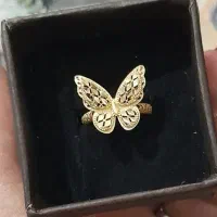 انگشتر طرح پروانه