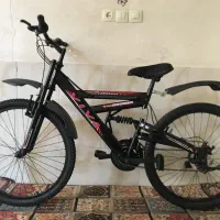 دوچرخه دنده ای کمک فنر دار سایز 26 ترمز دیکسی