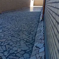 سنگ لاشه کاشی کاری سیمانکاری....