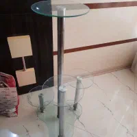 پایه گلدان شیشه ای