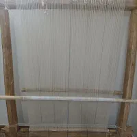 دار قالی همراه با چله کشی نو 6صدتایی