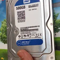 هارد وسترن دیجیتال 500G درحد نو