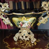 گلدان ومرباوشکلات خوری ودیس شیرینی کریستال