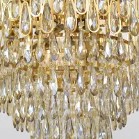 حراج یک مدل لوستر مدرن پذیرایی و لاینری کریستالی|لوستر و چراغ آویز|تبریز, |دیوار