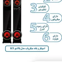 اسپیکر میکرولب پلادیو. مدل 8/4