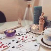 رزفال.تاروت قهوه شمع چای ترکیبی