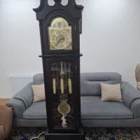 ساعت ایستاده تمام چوب