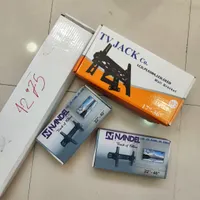 براکت دیواری تلویزیون متحرک دوبازو