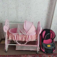 گهواره و صندلی ماشین برای کودک|تخت و صندلی بچه|زنجان, |دیوار