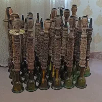 قلیون تمام رخ تنه چوب هر طعم