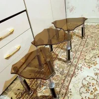 سه عدد عسلی و سماور *نونو*|مبلمان خانگی و میز عسلی|کرمانشاه, |دیوار