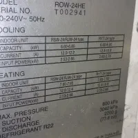 کولر گازی فوجی ۲۴  2 عدد|کولر گازی و فن‌کوئل|تهران, آرژانتین|دیوار