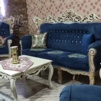 مبل سلطنتی ۷ نفره فقط ۸۵۰۰|مبلمان خانگی و میز عسلی|تهران, فرحزاد|دیوار