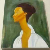 تابلو نقاشی رنگ‌روغن روی بوم