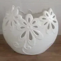 سه عدد گلدان دکوری