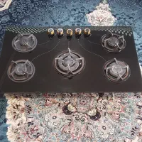 اجاق گاز صفحه ای شیشه ای قیمت۲۰۰۰۰۰۰تومن۵شعله|اجاق گاز و لوازم برقی پخت‌وپز|رودسر, |دیوار