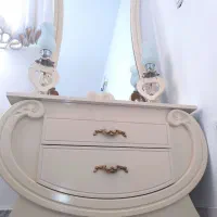 کنسول آینه شمعدان عروس