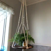 اویزگلدان|گل و گیاه طبیعی|لالی, |دیوار