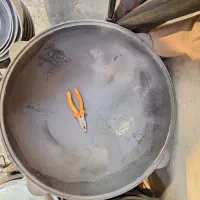 ظروف چدنی قازان چدن بزرگ دهنه 76 ارتفاع 32