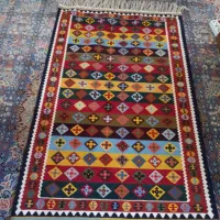 گلیم مرینوس|گلیم، جاجیم، گبه|شیراز, گلشن|دیوار