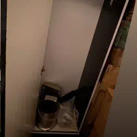 کمد لباس و دو کشو بزرگ در پایین جنس mdf