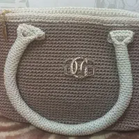 کیف مکرومه بافی ۳ تکه|کیف، کفش، کمربند|قرچک, زیبا شهر|دیوار