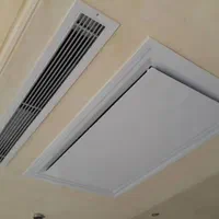 دریچه کولر،دریچه زیر فن کوئل،دمپر بادی،