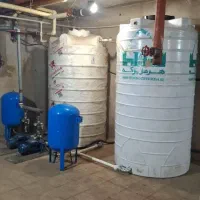 منبع،تانکر،مخزن پلاستیک پلی اتیلن افقی و عمودی