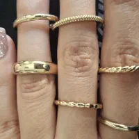 انگشتر های رنگ ثابت|بدلیجات|کرمانشاه, |دیوار