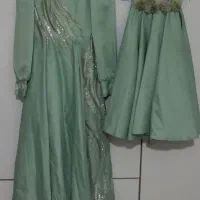 ست مادر دختری لباس مجلسی وکت وشلوار