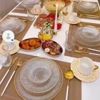 سرویس پذیرایی ۳۳پارچه لب طلا