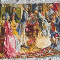 تابلو فرش دست بافت شاعر جوان|تابلو فرش|اردبیل, |دیوار