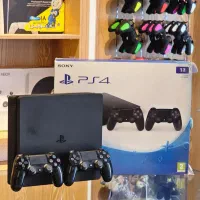 PS4 SLIM 2016 1T کپی خور ورژن ۹ دو دسته اصلی