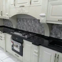 سینک ظرفشویی و صفحه کابینت یکپارچه ضد آب. کورین