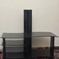 میز تلویزیون شیشه ای