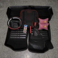 پک فوق ویژه روکش صندلی کفی ست دنده دورفرمان و...