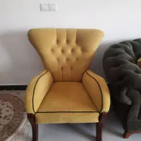 مبل ترک ۸نفره|مبلمان خانگی و میز عسلی|صحنه, |دیوار